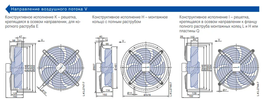 Габаритные размеры FN045-SDI.2C.V7P3 Габаритные размеры FN045-SDI.2C.V7P3