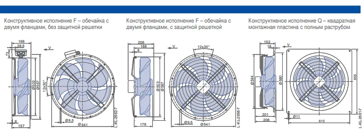 Габаритные размеры FN050-6EK.4F. A7P1 Габаритные размеры FN050-6EK.4F. A7P1