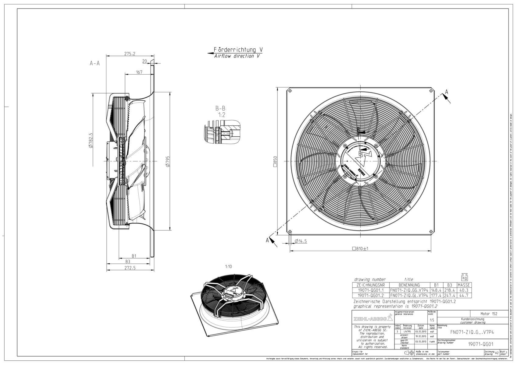 Габаритные размеры FN071-ZIQ.GG.V7P4 Габаритные размеры FN071-ZIQ.GG.V7P4