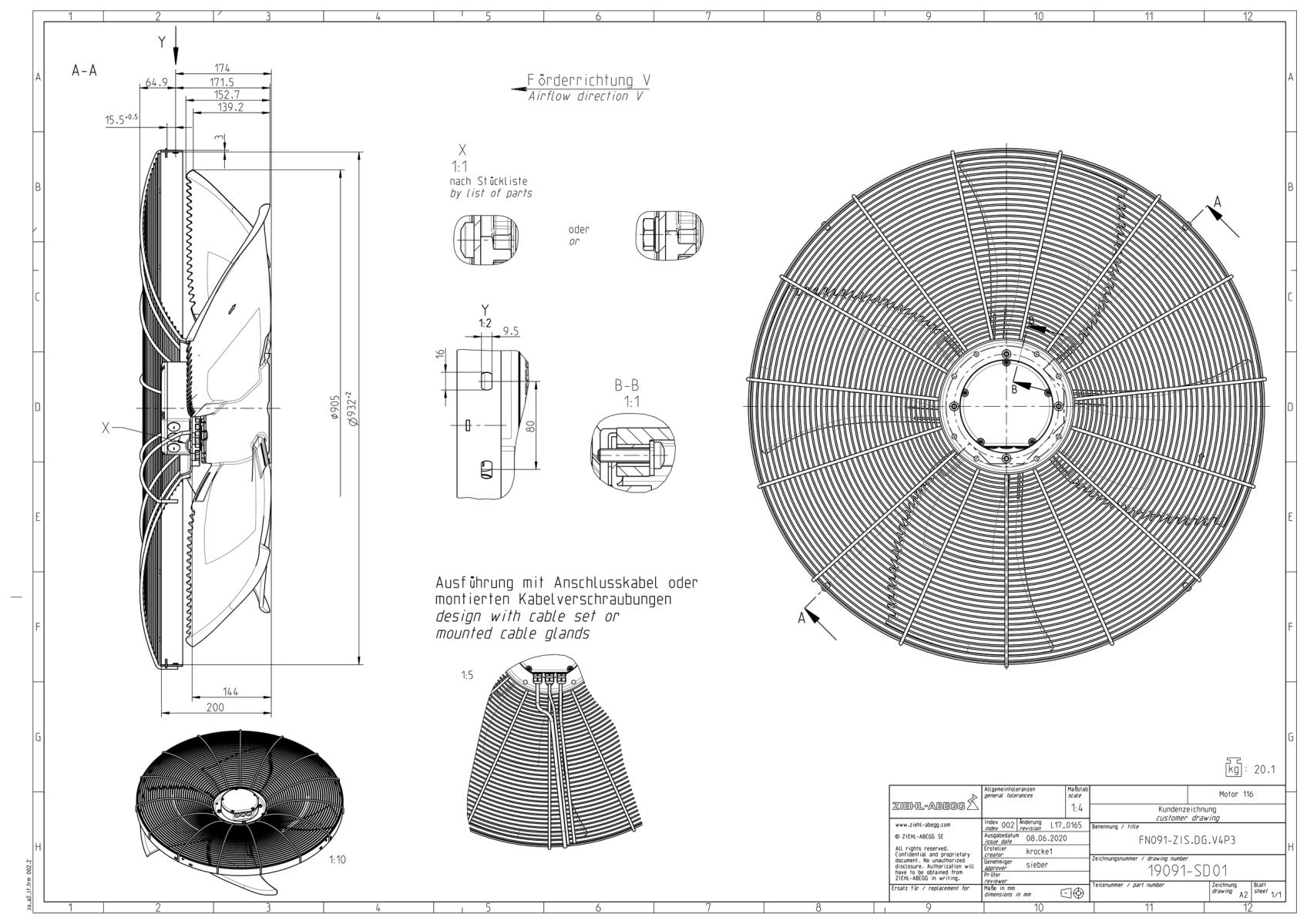 Габаритные размеры FN091-ZIS.DG.V4P3 Габаритные размеры FN091-ZIS.DG.V4P3