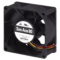 Осевой вентилятор 9GA0824S162 Sanyo Denki 80x80x38 серии San Ace 80