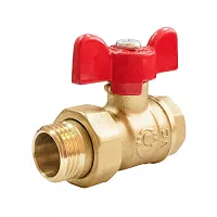 Кран шаровой латунный 11Б27фт1М OPTIMA VALFEX Ду 15 VF.225.L0R1.012