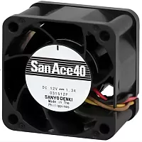 Осевой вентилятор 109P0405F3013 Sanyo Denki 40x40x28 серии San Ace 40