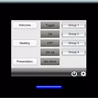 Сенсорная панель OSRAM DALI PRO Touch Panel