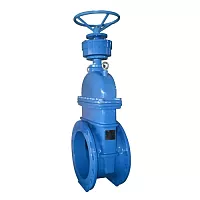 Задвижка чугунная VOC4241C Ду 500 Ру16 Tecofi с редуктором