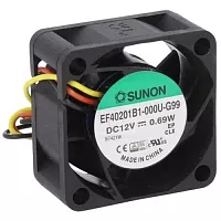Вентилятор охлаждения Sunon EF40201B1-G99 40х40х20 осевой DC