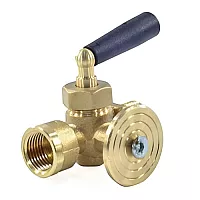 Кран для манометра 3-ходовой 1125 Standard Ду 15 1125-03 Aquasfera