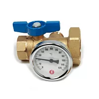 Кран шаровой латунь R854L Ду 50 Giacomini R854LX028