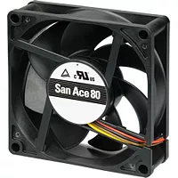 Осевой вентилятор 9GA0824P4G001 Sanyo Denki 80x80x25 серии San Ace 80