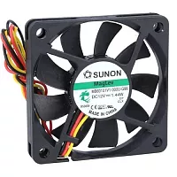 Вентилятор охлаждения Sunon MB60101V1-000U-G99 60х60х10 осевой DC