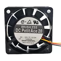 Осевой вентилятор 109P0612H6D01 Sanyo Denki 60x60x20 серии San Ace 60