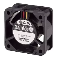 Осевой вентилятор 109P0412S7D01 Sanyo Denki 40x40x15 серии San Ace 40