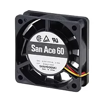 Осевой вентилятор 109P0624H601 Sanyo Denki 60x60x20 серии San Ace 60