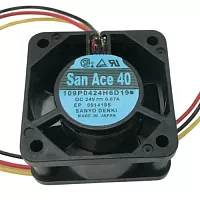Осевой вентилятор 109P0424H6D19 Sanyo Denki San Ace 40 40x40
