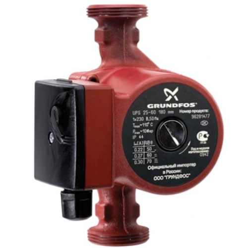 Циркуляционный насос Grundfos UPS 40-50 FN 250 арт. 95906422 Циркуляционный насос Grundfos UPS 40-50 FN 250 арт. 95906422