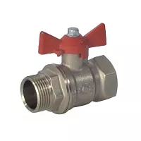Кран шаровой латунный 11Б27фт1М VALFEX Ду 25 VF.218.NB1.100