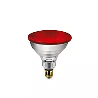 Инфракрасная лампа PHILIPS IR175R PAR38 E27 230V d121x136 RED красная