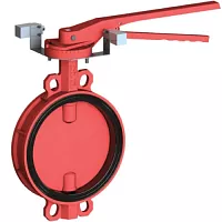 Затвор поворотный дисковый чугун VPI4448R2C-02EP Ду 300 Ру16 Tecofi