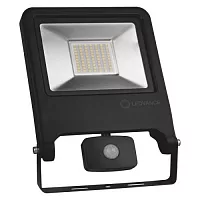 Прожектор FLOODLIGHT VALUE SENSOR 50W 4500 lm 4000 K IP44 BK с сенсором Ledvance