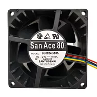 Осевой вентилятор 9G0824G105 Sanyo Denki San Ace 80 80x80