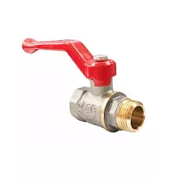 Кран шаровой латунный 11Б27фт1М OPTIMA VALFEX Ду 15 VF.218.NLB1.012