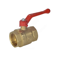 Кран шаровой латунный 11Б27фт1М OPTIMA VALFEX Ду 15 VF.225.NLR1.012