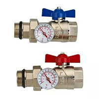 Кран шаровой латунный 11Б27фтМ VALFEX Ду 32 VF.278.LB3.114