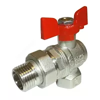 Кран шаровой латунный 11Б27фт1М VALFEX Ду 25 VF.217.NB1.100
