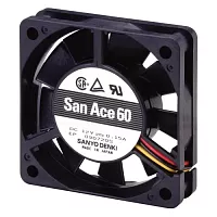 Осевой вентилятор 109P0624J7D01 Sanyo Denki 60x60x15 серии San Ace 60