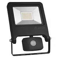 Прожектор FLOODLIGHT VALUE SENSOR 10W 800 lm 4000 K IP44 BK с сенсором Ledvance
