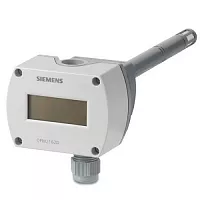 QFM3171D Канальный датчик влажности и температуры Siemens 4-20mA Displ