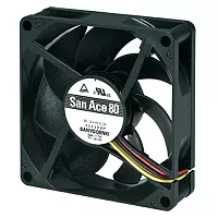 Осевой вентилятор 9GA0824P6M001 Sanyo Denki 80x80x20 серии San Ace 80