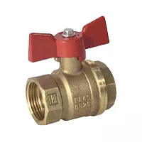 Кран шаровой латунный 11Б27фт1М VALFEX Ду 15 VF.215.LR1.012