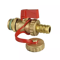 Кран шаровой со спускником R250WS Ду 50 1/2" R250SX148 Giacomini