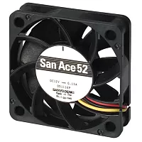 Осевой вентилятор 9GA0524M7001 Sanyo Denki 52x52x15 серии San Ace 52