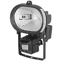 Прожектор FL-1005G 150W MAX, Черный, с датчиком движения (без лампы) FOTON